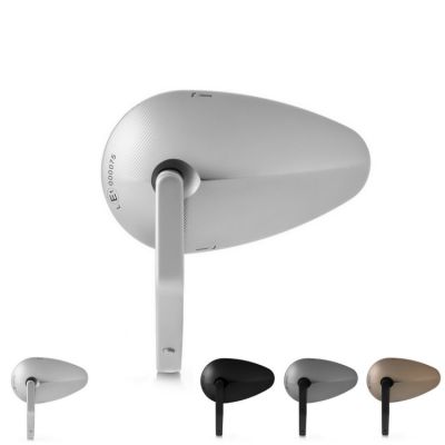 Zpětné zrcátko Rizoma REVERSE RADIAL, univerzání, E-mark - LEVÉ nebo PRAVÉ pro motocykly, hliník (1ks)